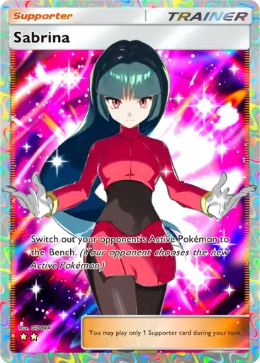 Sabrina card art (Genetic Apex)