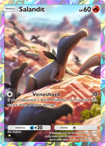 Salandit card art (Mythical Island)