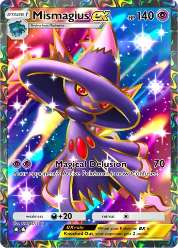 Mismagius ex card art (Space-Time Smackdown)