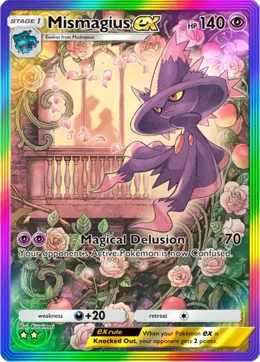 Mismagius ex card art (Space-Time Smackdown)
