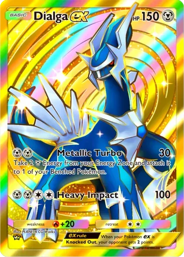 Dialga ex card art (Space-Time Smackdown)