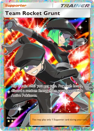 Team Rocket Grunt card art (Shining Revelry)