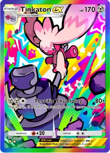 Tinkaton ex card art (Shining Revelry)