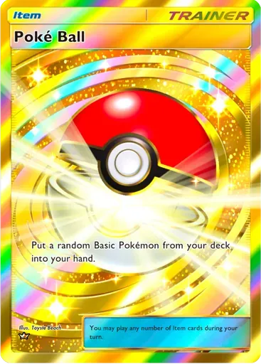 Poké Ball card art (Shining Revelry)