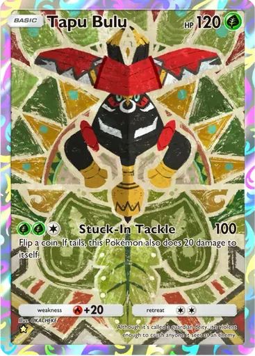 Tapu Bulu card art (Celestial Guardians)