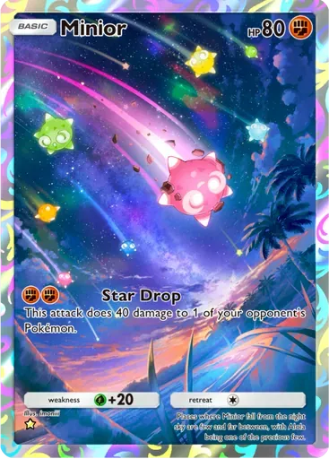 Minior card art (Celestial Guardians)