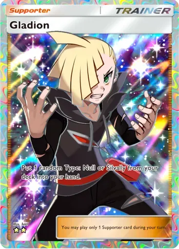 Gladion card art (Extradimensional Crisis)
