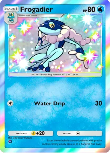 Frogadier card art (Extradimensional Crisis)