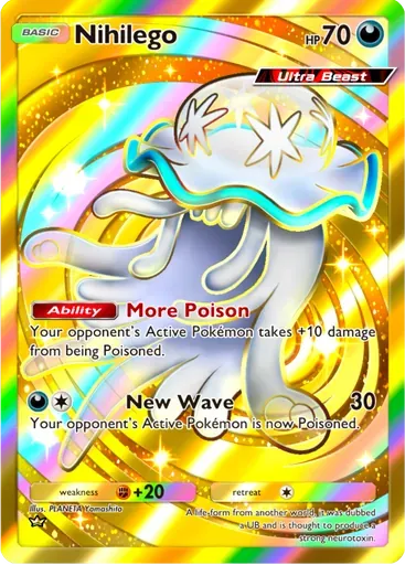 Nihilego card art (Extradimensional Crisis)