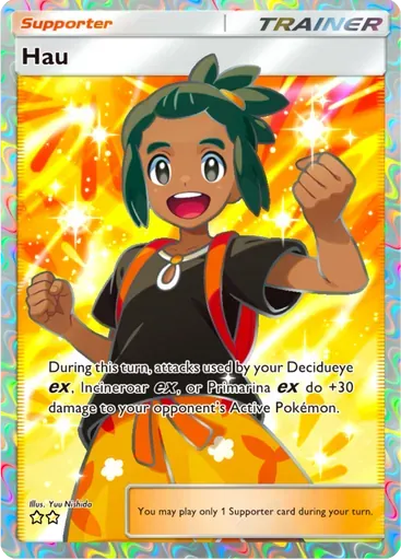Hau card art (Eevee Grove)