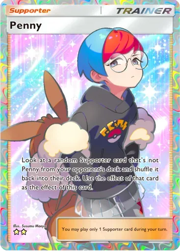 Penny card art (Eevee Grove)