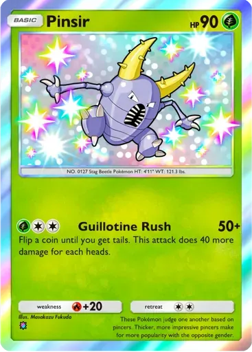 Pinsir card art (Eevee Grove)