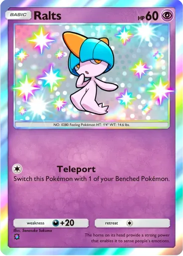 Ralts card art (Eevee Grove)