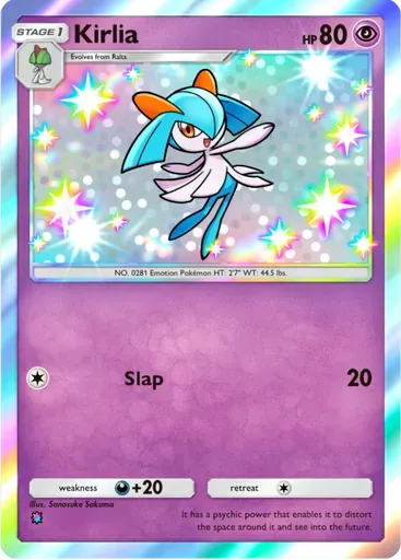 Kirlia card art (Eevee Grove)