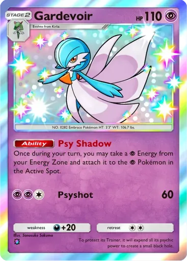 Gardevoir card art (Eevee Grove)