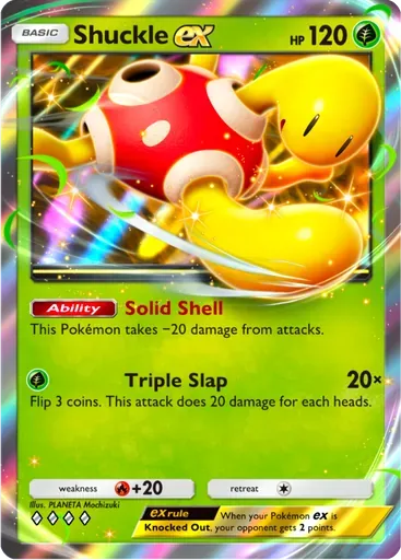 Shuckle ex card art (Wisdom of Sea and Sky)