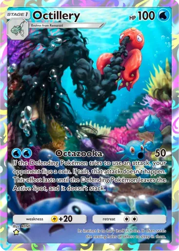 Octillery card art (Wisdom of Sea and Sky)