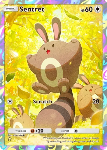 Sentret card art (Wisdom of Sea and Sky)