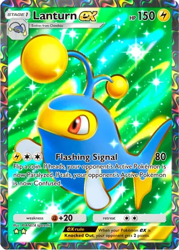 Lanturn ex card art (Wisdom of Sea and Sky)