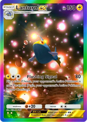 Lanturn ex card art (Wisdom of Sea and Sky)