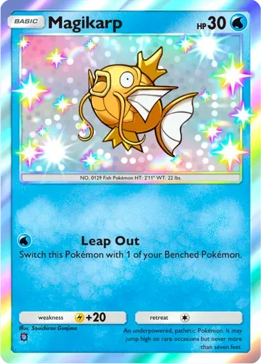 Magikarp card art (Wisdom of Sea and Sky)