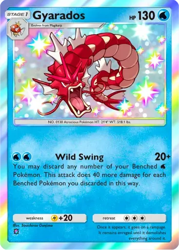 Gyarados card art (Wisdom of Sea and Sky)