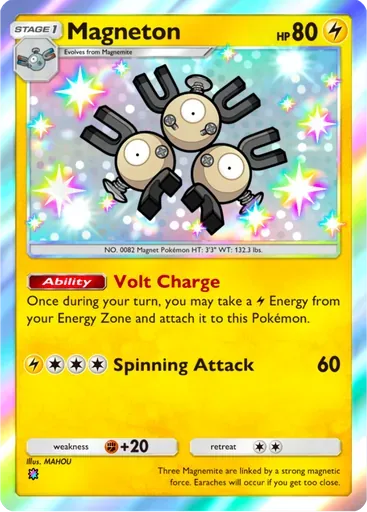 Magneton card art (Wisdom of Sea and Sky)