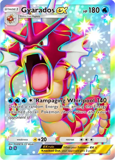 Gyarados ex card art (Wisdom of Sea and Sky)