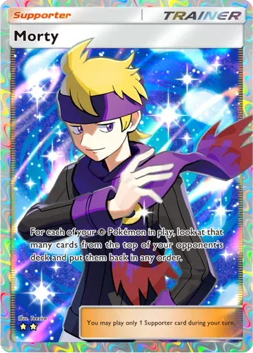 Morty card art (Secluded Springs)