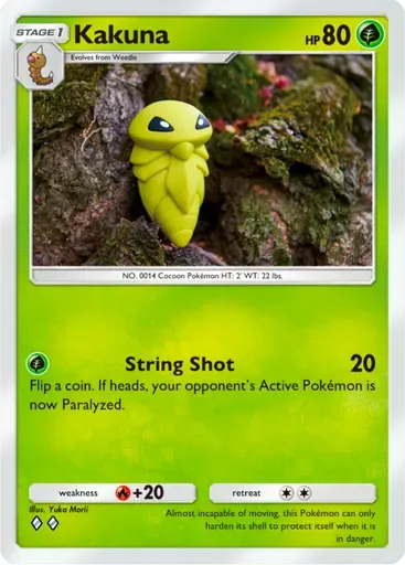 Kakuna card art (Deluxe Pack: ex)
