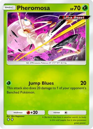 Pheromosa card art (Deluxe Pack: ex)