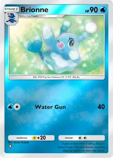 Brionne card art (Deluxe Pack: ex)