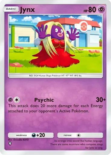 Jynx card art (Deluxe Pack: ex)