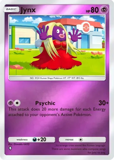 Jynx card art (Deluxe Pack: ex)