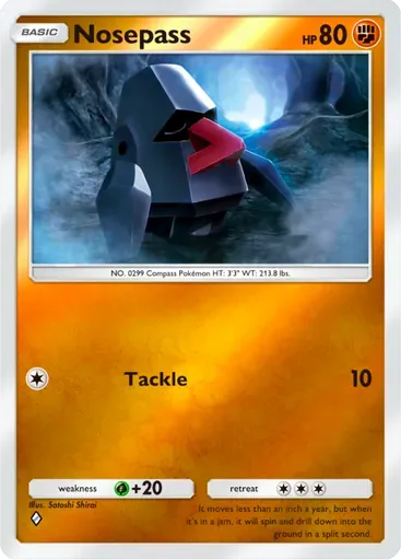 Nosepass card art (Deluxe Pack: ex)