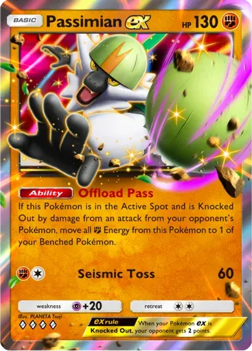 Passimian ex card art (Deluxe Pack: ex)