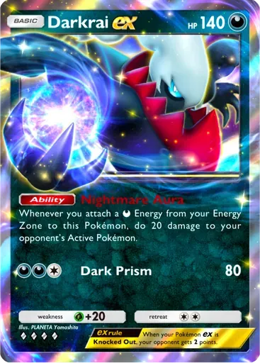 Darkrai ex card art (Deluxe Pack: ex)