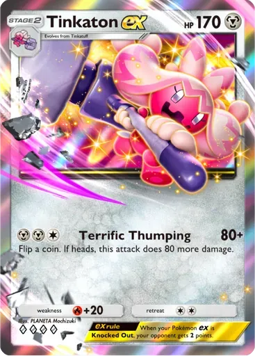 Tinkaton ex card art (Deluxe Pack: ex)