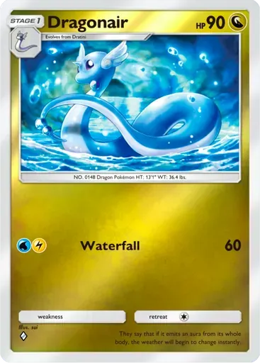 Dragonair card art (Deluxe Pack: ex)