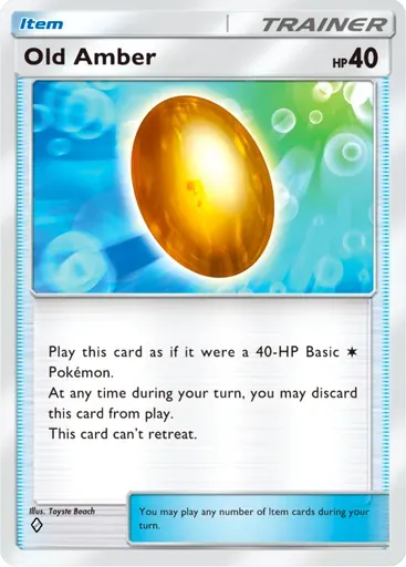 Old Amber card art (Deluxe Pack: ex)