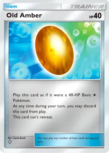 Old Amber card art (Deluxe Pack: ex)