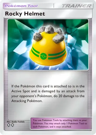 Rocky Helmet card art (Deluxe Pack: ex)
