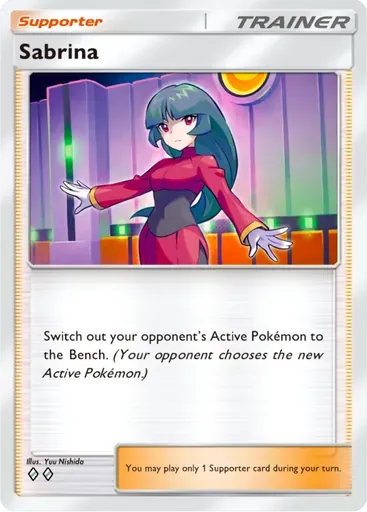 Sabrina card art (Deluxe Pack: ex)