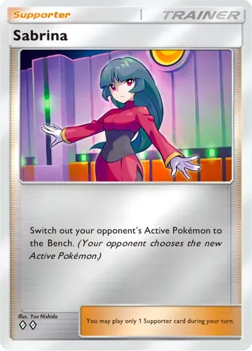 Sabrina card art (Deluxe Pack: ex)