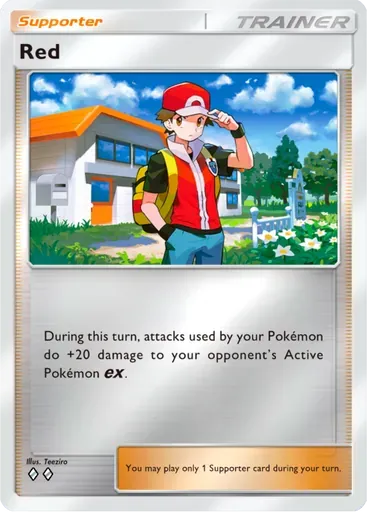 Red card art (Deluxe Pack: ex)