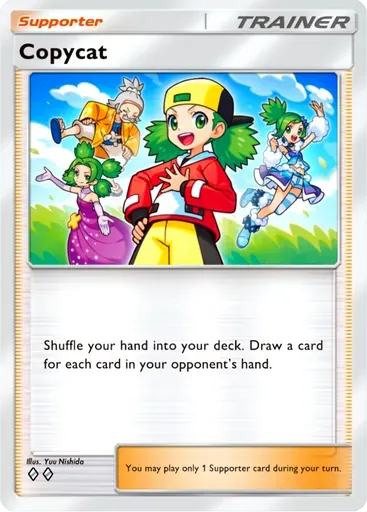 Copycat card art (Mega Rising)