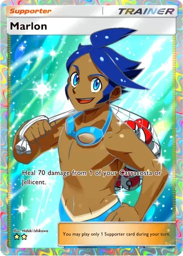 Marlon card art (Mega Rising)