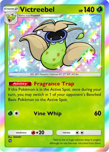 Victreebel card art (Mega Rising)