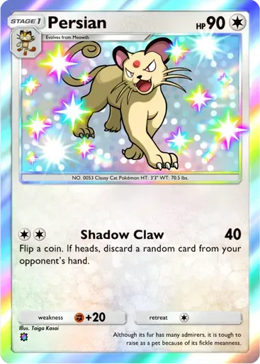 Persian card art (Mega Rising)