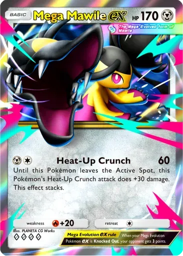 Mega Mawile ex card art (Fantastical Parade)